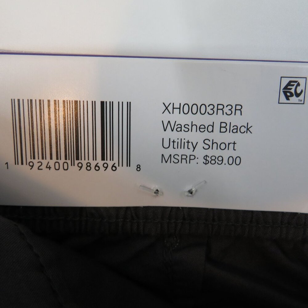 Social Standard Women's Washed Black Hero Utility Shorts XXL NWT $89 - Picture 4 of 5